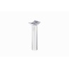BSD Pivotal Blitzed Seat Post 135 mm Polished